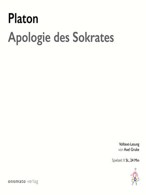 cover image of Apologie des Sokrates